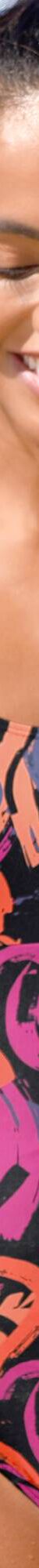 Maillot de bain 1 pièce imprimé Lohena, spécial maintien (noir / orange) Maillot de bain 1 pièce imprimé Lohena, spécial maintien (noir / orange)